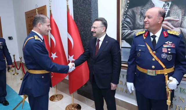 Vali Aksoy'a 30 Ağustos Zafer Bayramı ziyareti