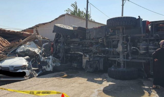 Yangına müdahaleye giden orman arazözü kazaya karıştı: 3 kişi yaralandı