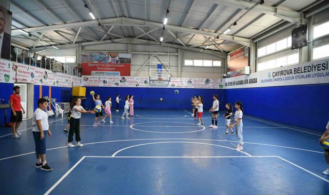 Yaz spor okullarında eğitim sona erdi