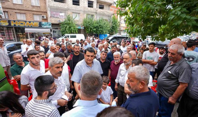 Yılmaz, mahalle ziyaretlerini aralıksız sürdürüyor