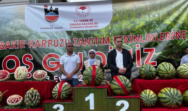 14. Diyarbakır Karpuz Festivali'nde ilk üçe girenlere para ödülü
