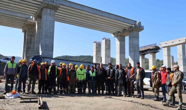 Aydın-Denizli Otoyol inşaatında çalışan işçilerin hak arayışı devam ediyor
