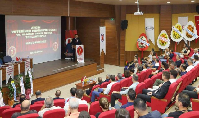 Aydın'da veteriner hekimler kongreye gitti