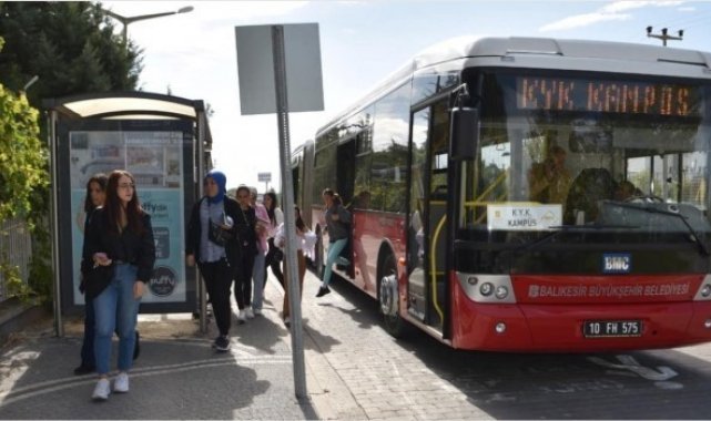 Balıkesir Büyükşehir'den, öğrenci dostu abonman tarifeler