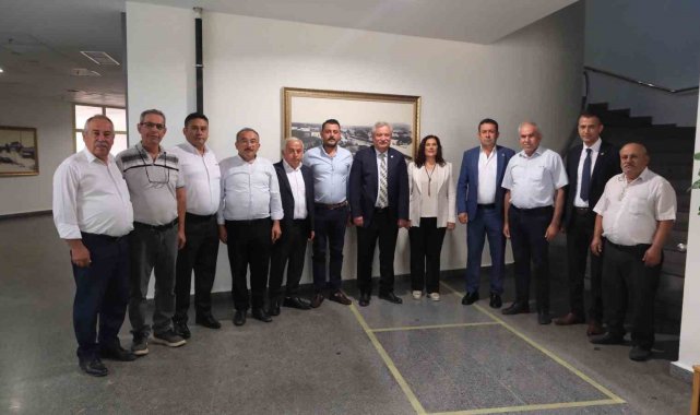Başkan Çerçioğlu, Efeler Ziraat Odası'nı ağırladı