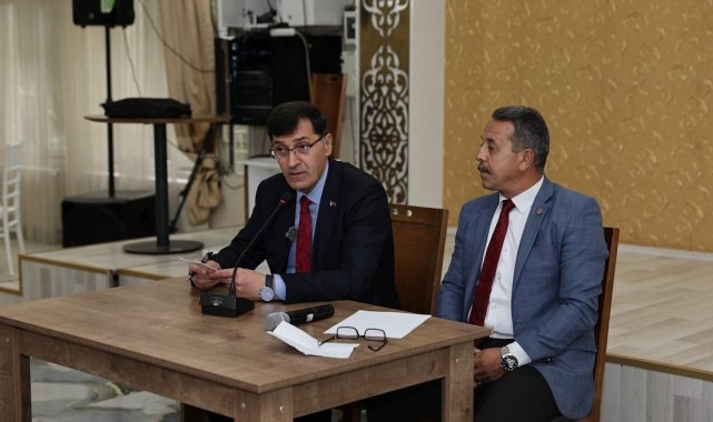 Başkan Kahveci: "Çalışmalarımıza yön verirken muhtarlarımızın fikirlerini önemsiyoruz"