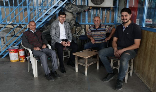 Başkan Kahveci: "Kütahya'yı esnafımızla birlikte kalkındıracağız"