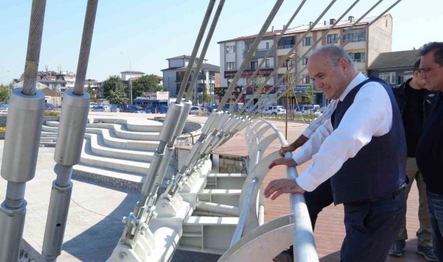 Başkan Özlü biten ve devam eden projeleri inceledi