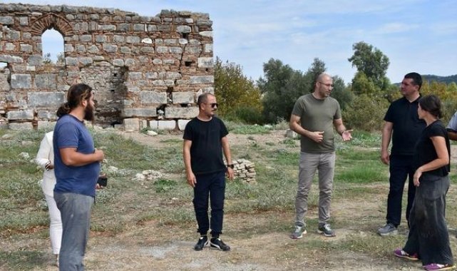 Başkan Zencirci kazı çalışmalarını yerinde inceledi