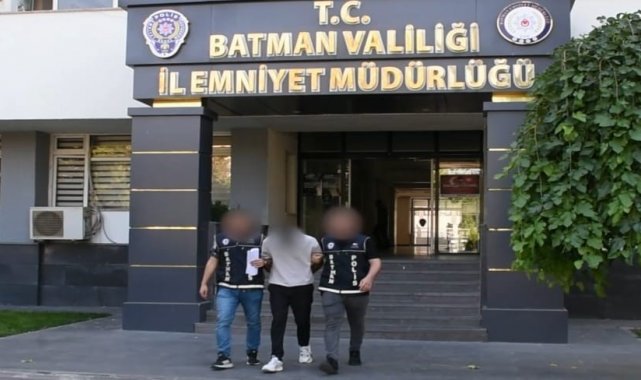 Batman'da 18 suç kaydı bulunan suç makinesi yakalandı