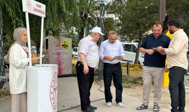 Bayburt'ta Halk Sağlığı Haftası etkinlikleri devam ediyor