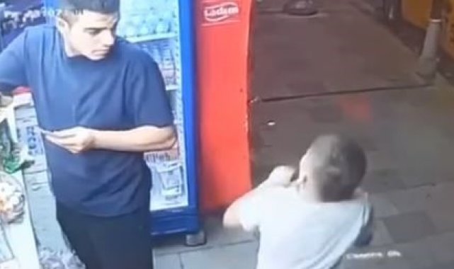Bayrampaşa'da su almak için sıra bekleyen çocuğa yorgun mermi isabet etti: O anlar kamerada