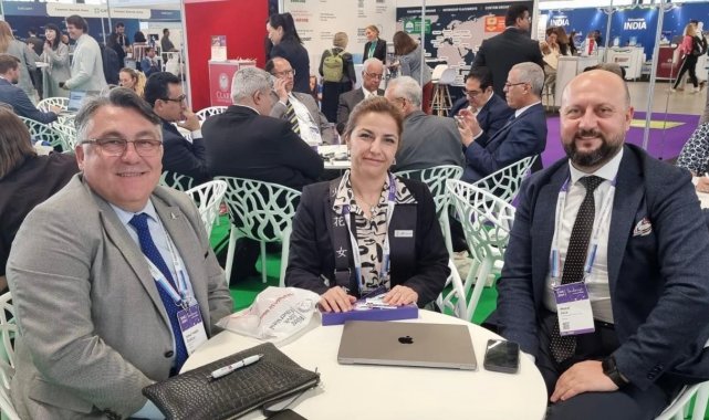 BEUN Rektörü Özölçer Fransa'da EAIE 2024 Yükseköğretim Fuarı'na katıldı