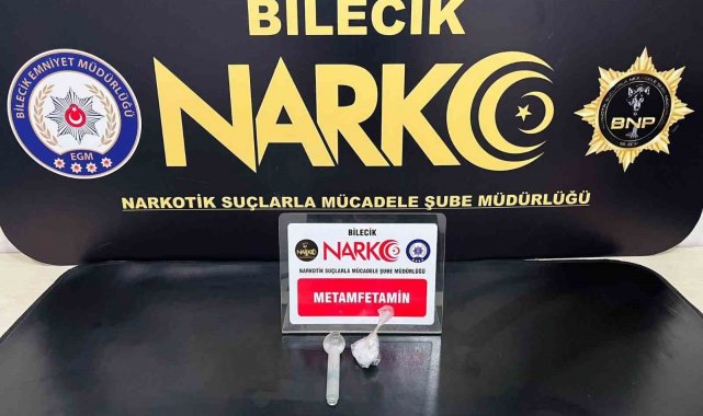 Bilecik'te durdurulan şüpheli araçta uyuşturucu madde ele geçirildi