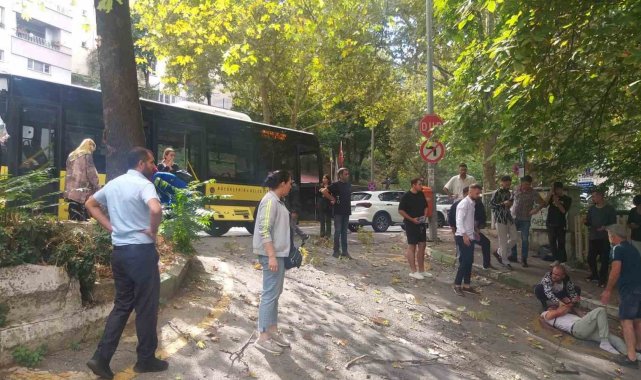 Bursa'da otobüs kazasında can pazarı...Belediye otobüsü ağaca çarptı, yolcu camdan fırladı