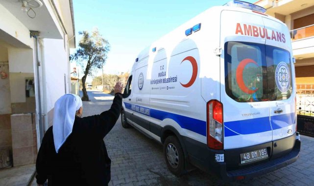 Büyükşehir Belediyesi 67 binden fazla hasta nakil hizmeti gerçekleştirdi