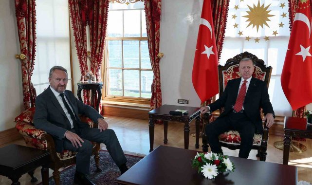 Cumhurbaşkanı Erdoğan, SDA Genel Başkanı İzetbegoviç'i kabul etti