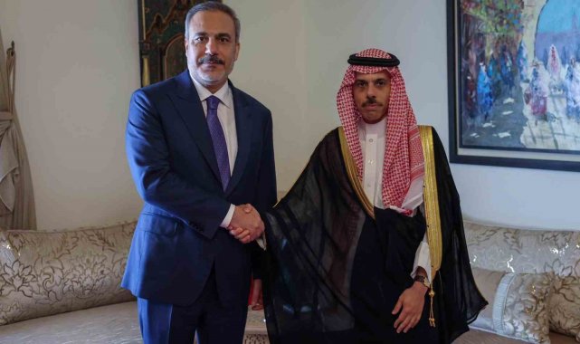 Dışişleri Bakanı Fidan, Suudi mevkidaşı Faysal bin Ferhan ile görüştü