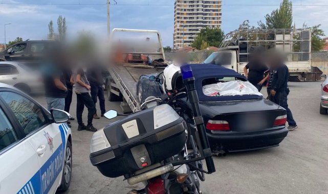 Drift pahalıya patladı: İki sürücüye 64 bin TL para cezası yazıldı