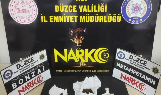 Düzce'de uyuşturucudan 46 kişi hakkında işlem yapıldı