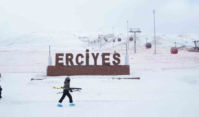 Erciyes'te tesisler bakıma giriyor
