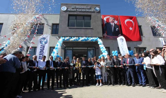 Erdemoğlu Holding'in yaptırdığı eserler için toplu temel atma ve açılış töreni yapıldı