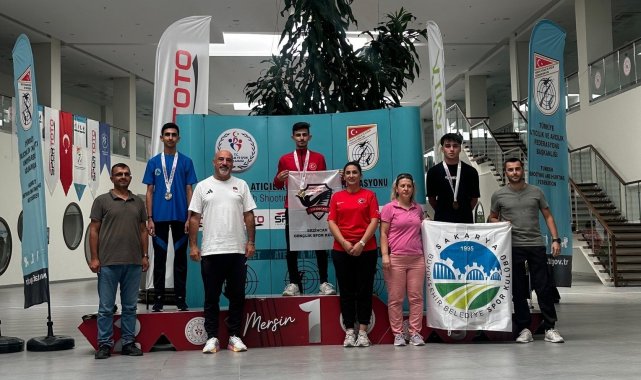 Erzincanlı sporcular havalı silahlarda şampiyon