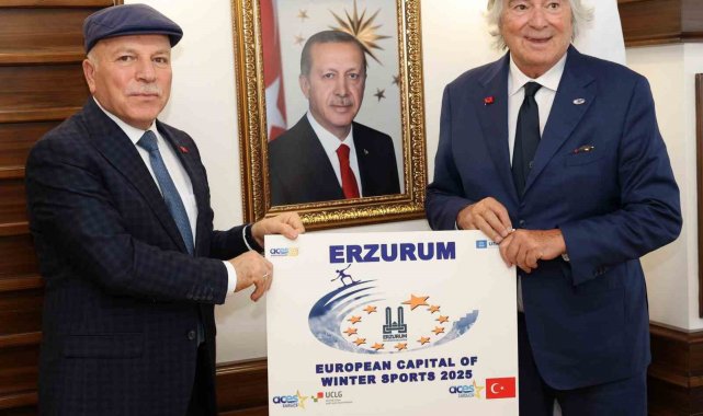 Erzurum 2025 Avrupa Kış Sporları Başkenti seçildi