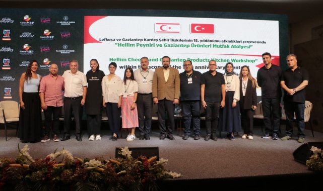 Gaziantep ve Lefkoşa kardeş şehir ilişkilerinin 15. yılını GastroANTEP Festivali'nde kutladı