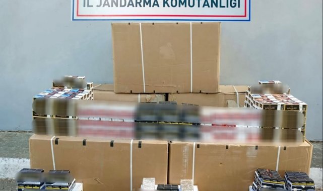 Germencik'te 300 kilo kaçak tütün ele geçirildi