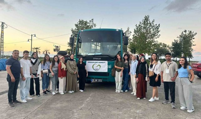 Giresun Kent Konseyi üniversite öğrencilerine şehri tanıtıyor
