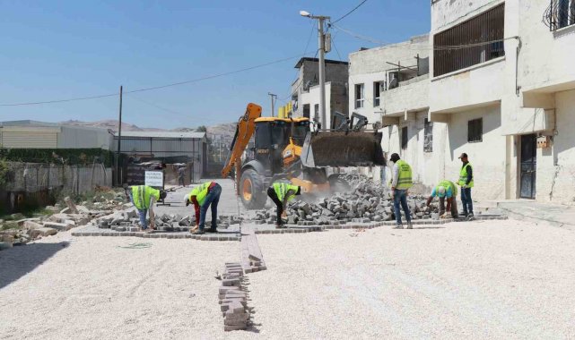 Haliliye'de üst yapı çalışmaları sürüyor