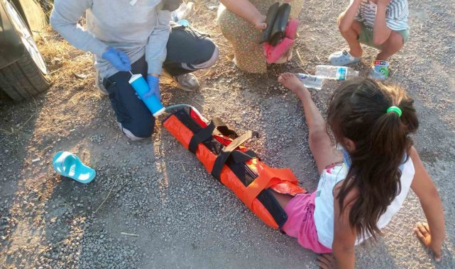 İki otomobil çarpıştı: 12 yaralı