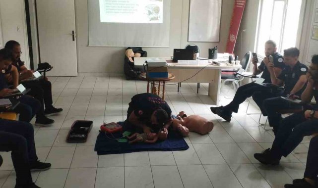 İtfaiyecilere ilk yardım eğitimi