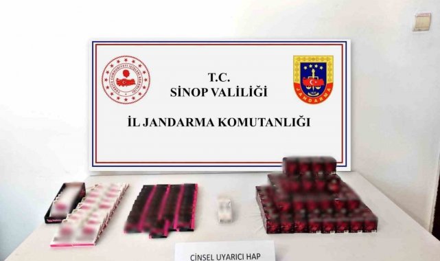 Jandarma baskınında cinsel uyarıcı hap ele geçirildi: 1 gözaltı