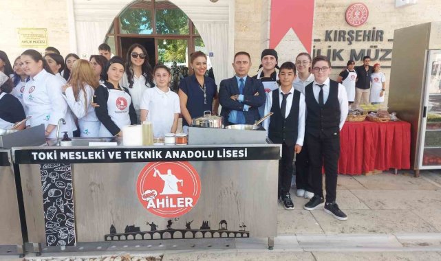 Kapadokya Mesleki ve Teknik Anadolu Lisesi, Genç Ahiler Yemek Yarışması'nda 3. oldu