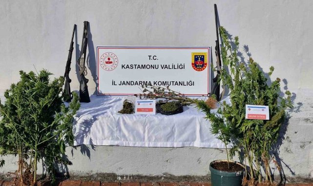 Kastamonu'da jandarma ekiplerinden uyuşturucu operasyonu: 6 gözaltı