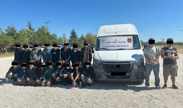 Kırklareli'nde 1 ayda 2 bin 4 kaçak göçmen yakalandı