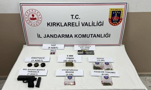 Kırklareli'nde kaçakçılık operasyonu: 32 gözaltı