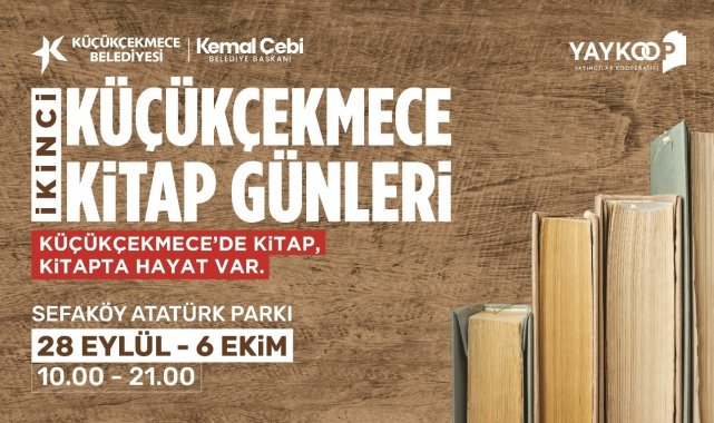Küçükçekmece'de Kitap Günleri'ne geri sayım başladı