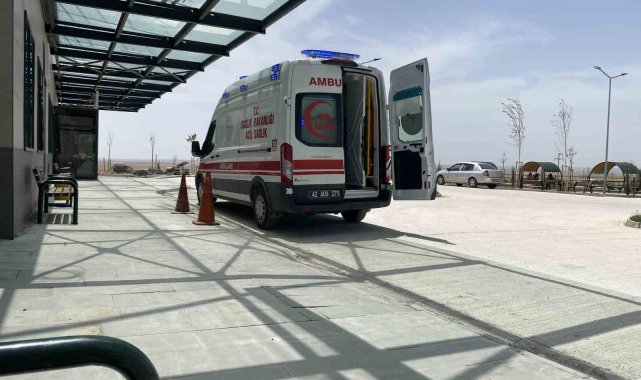 Kulu'da otomobiller çarpıştı: 1 yaralı