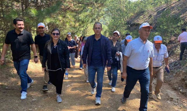 Kuyucak'ta doğa yürüyüşü gerçekleşti