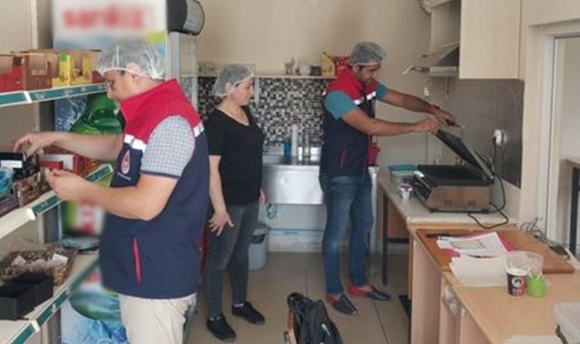 Kuyucak'ta okul kantinleri ve anaokulları yemekhaneleri denetlendi