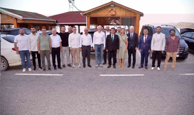 Litvanya Ankara Büyükelçisi Ricardas Degutis Türkeli'de