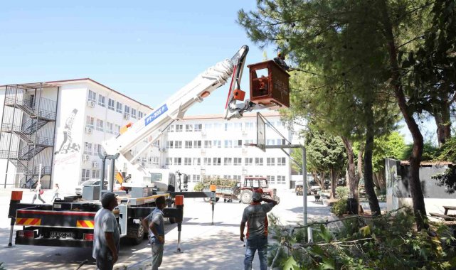 Marmaris'te okullar yeni döneme hazır