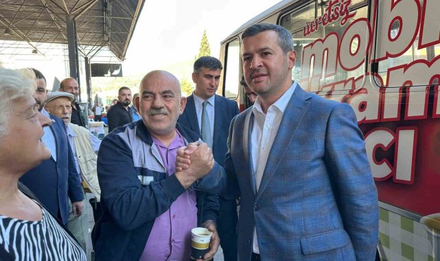 Mobil ikram aracı hizmete başladı
