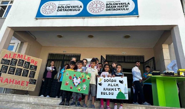 Öğrenciler Mevlidi Nebi Haftası'nı kutladı