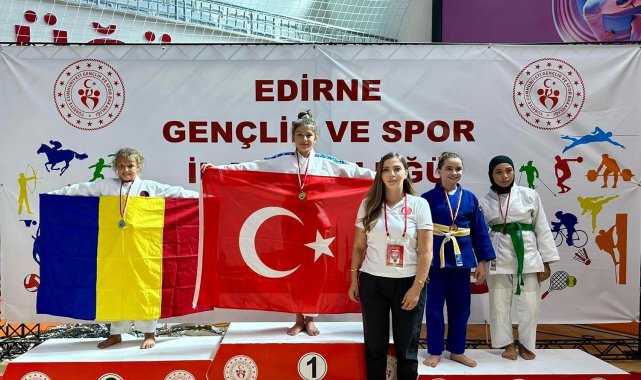 Sakaryalı judocu Edirne'de altın madalyanın sahibi oldu