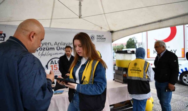 Samsun'da 'memnuniyet anketi' çalışması