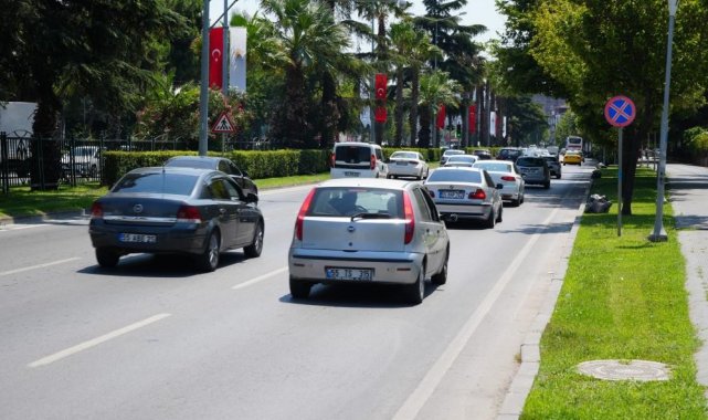 Samsun'da trafiğe kayıtlı araç sayısı 482 bini geçti